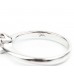 Годежен Пръстен с Лабораторен Диамант 14К Бяло Злато  Bloom Jewellery